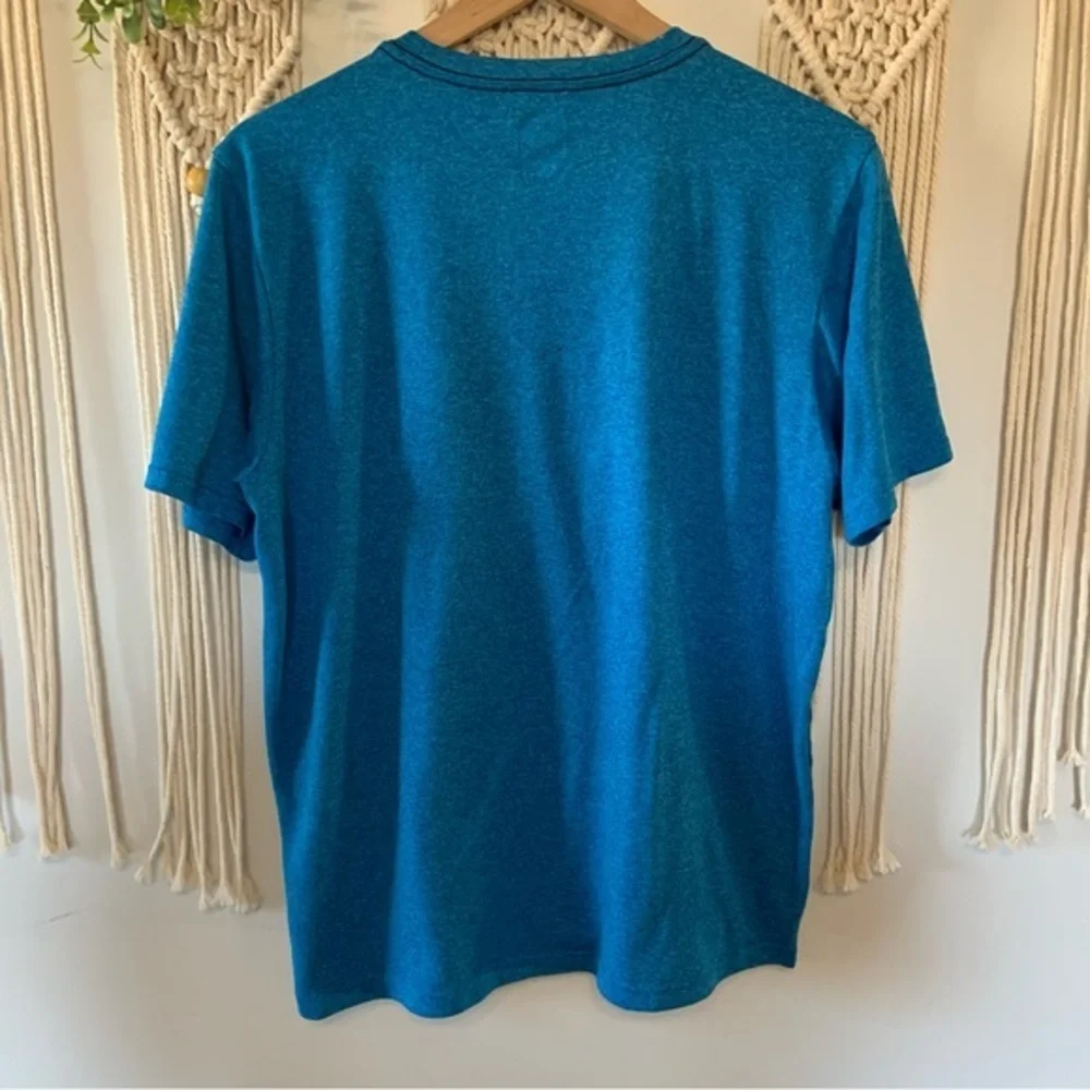 THE NORTH FACE‎ Men's Reaxion Amp Blue Short Sleeve T-Shirt Medium